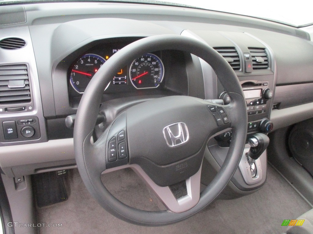 2009 CR-V EX 4WD - Alabaster Silver Metallic / Gray photo #15