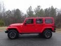 Firecracker Red 2017 Jeep Wrangler Unlimited Rubicon Hard Rock 4x4 Exterior