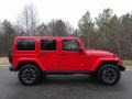 Firecracker Red 2017 Jeep Wrangler Unlimited Rubicon Hard Rock 4x4 Exterior