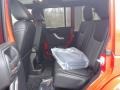 Rear Seat of 2017 Wrangler Unlimited Rubicon Hard Rock 4x4