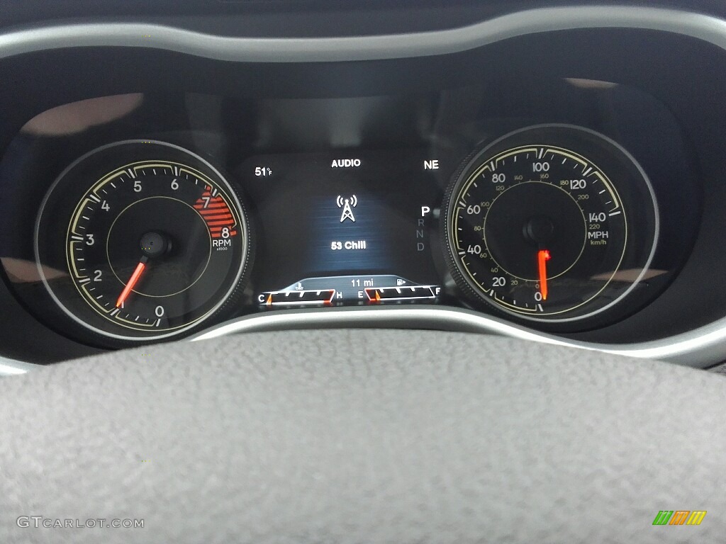 2017 Jeep Cherokee Overland 4x4 Gauges Photo #118156275