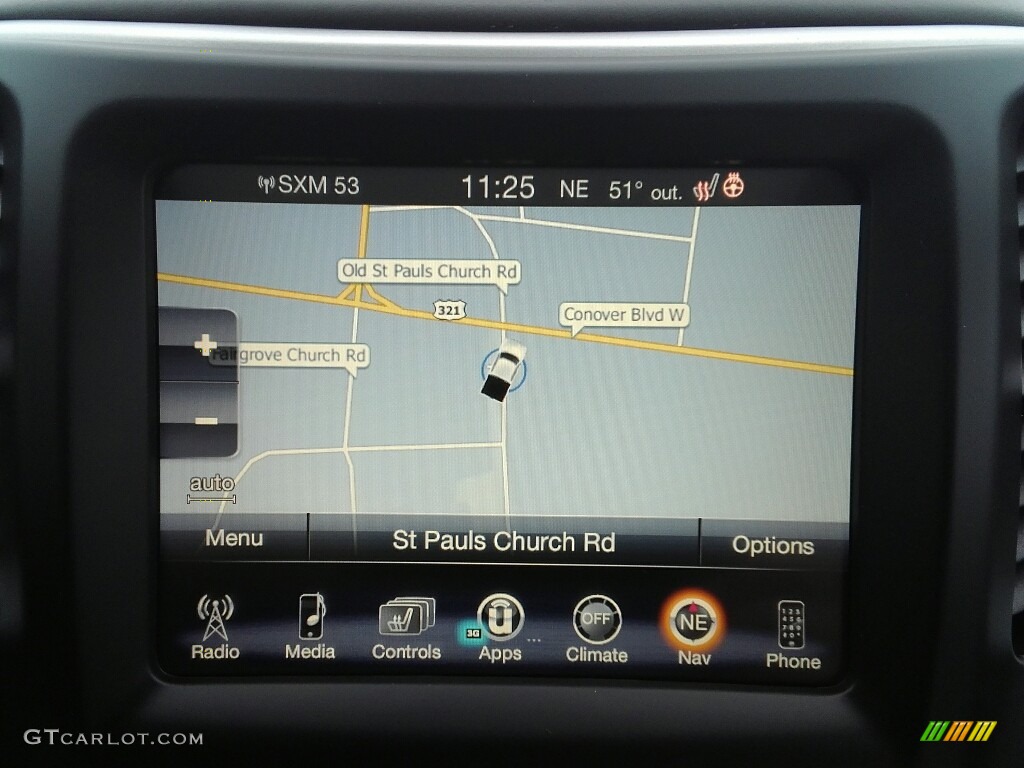 2017 Jeep Cherokee Overland 4x4 Navigation Photo #118156290