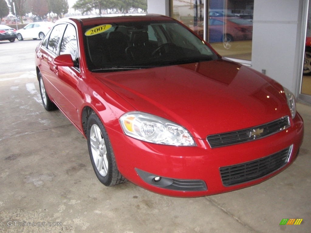 2007 Impala LT - Precision Red / Ebony Black photo #1