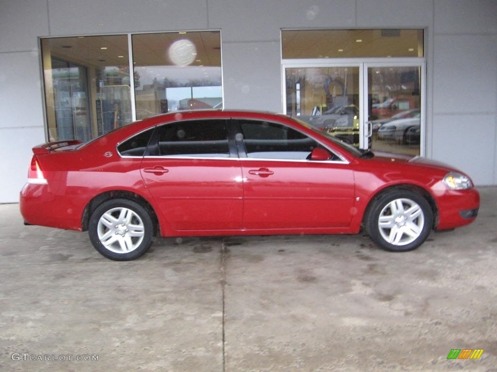 2007 Impala LT - Precision Red / Ebony Black photo #2