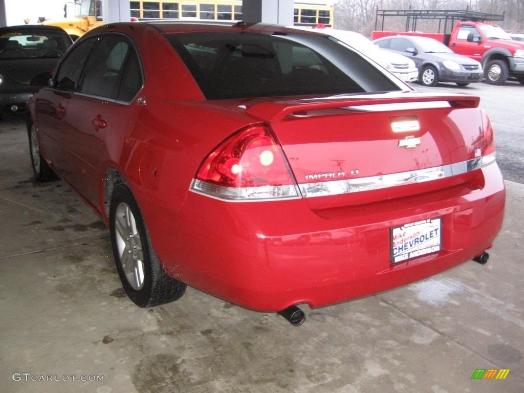 2007 Impala LT - Precision Red / Ebony Black photo #3