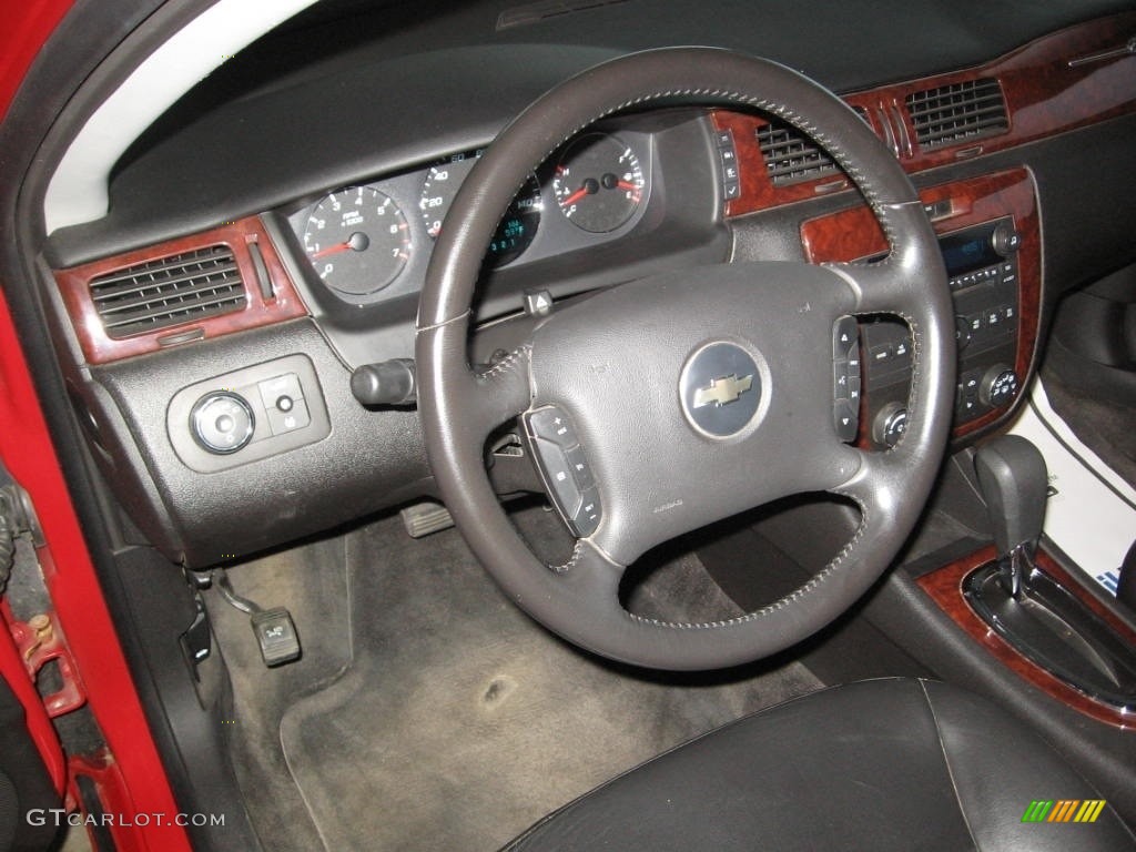 2007 Impala LT - Precision Red / Ebony Black photo #6
