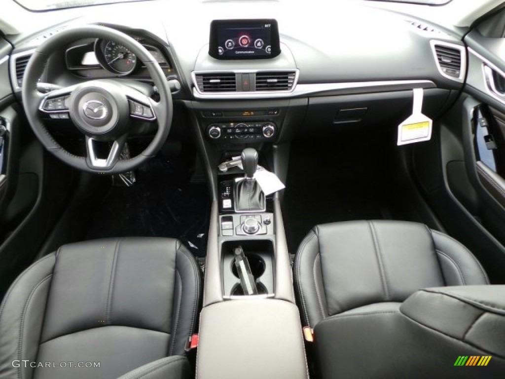 2017 MAZDA3 Touring 4 Door - Eternal Blue Mica / Black photo #9