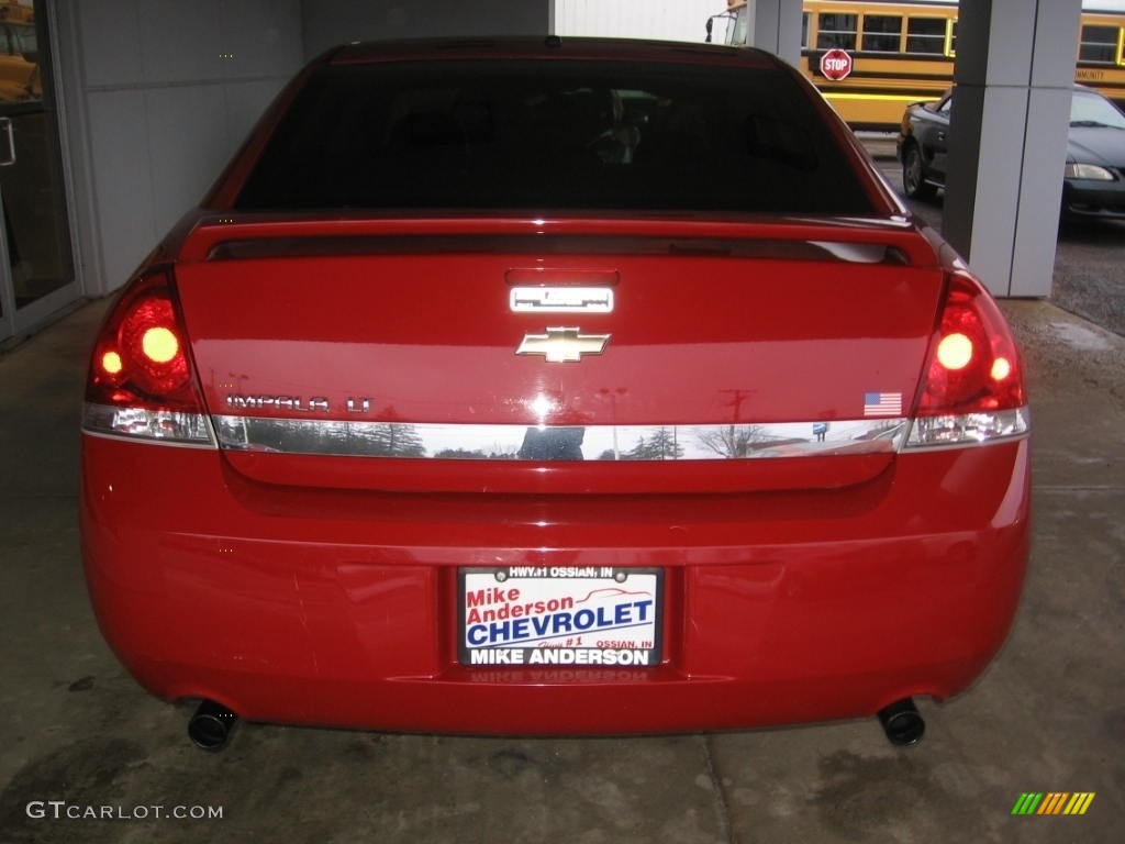2007 Impala LT - Precision Red / Ebony Black photo #18