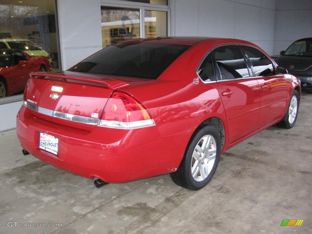 2007 Impala LT - Precision Red / Ebony Black photo #19