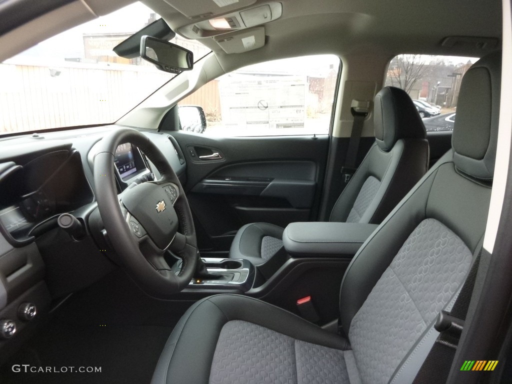 Jet Black Interior 2017 Chevrolet Colorado Z71 Crew Cab 4x4 Photo #118157793