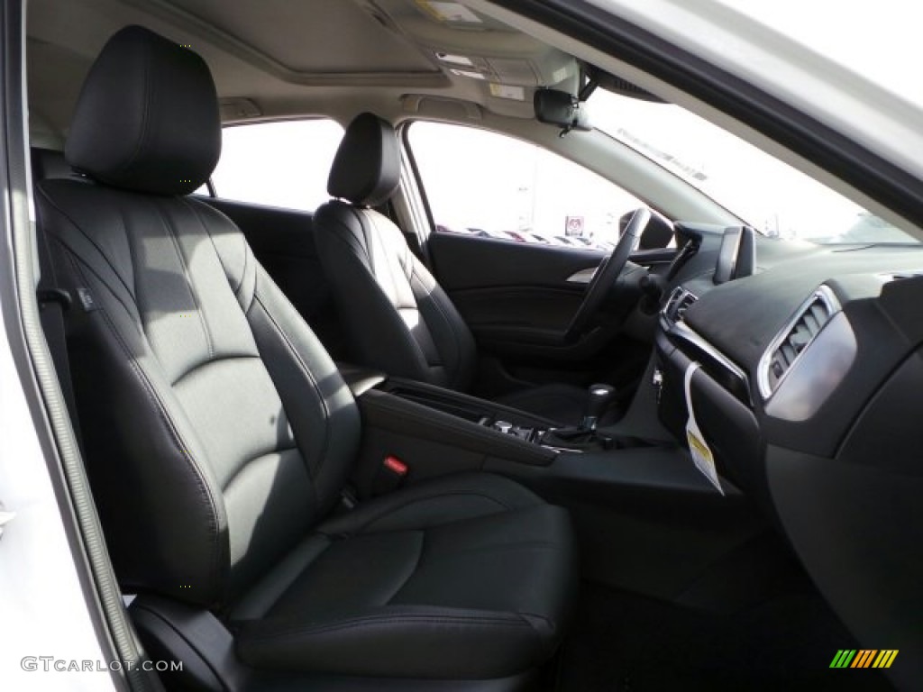Black Interior 2017 Mazda MAZDA3 Grand Touring 5 Door Photo #118158054