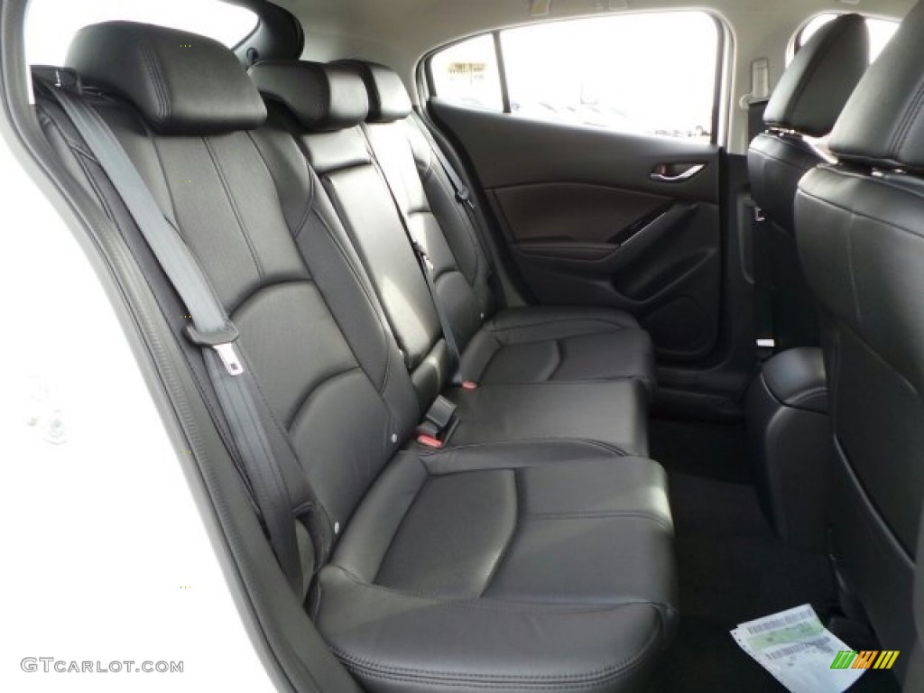 Black Interior 2017 Mazda MAZDA3 Grand Touring 5 Door Photo #118158069
