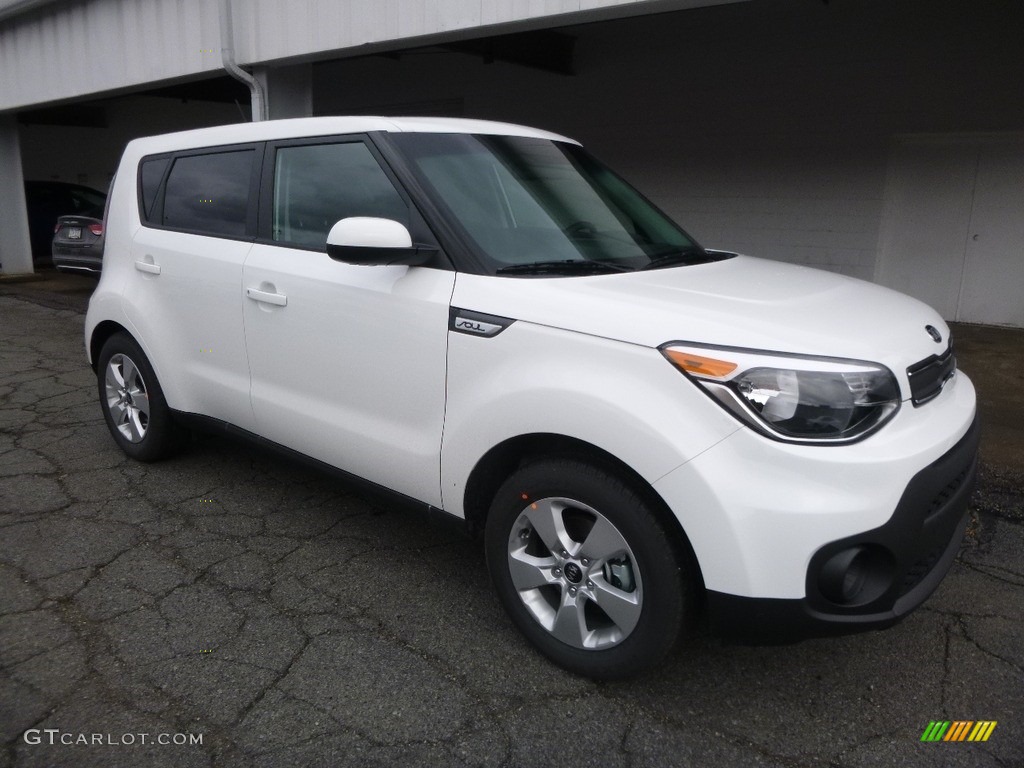 Clear White 2017 Kia Soul Standard Soul Model Exterior Photo #118158276