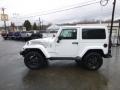 2017 Bright White Jeep Wrangler Sahara 4x4  photo #3