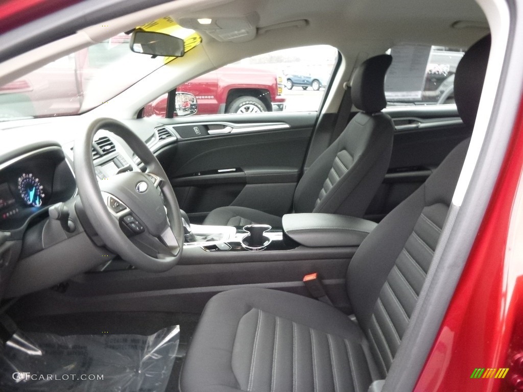 2015 Fusion SE - Ruby Red Metallic / Charcoal Black photo #11