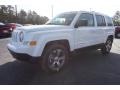 2017 Bright White Jeep Patriot Latitude  photo #3