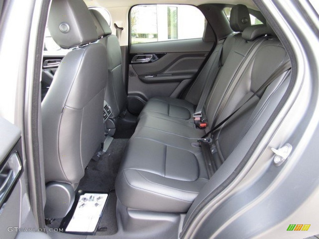 2017 Jaguar F-PACE 35t AWD Premium Rear Seat Photo #118162026