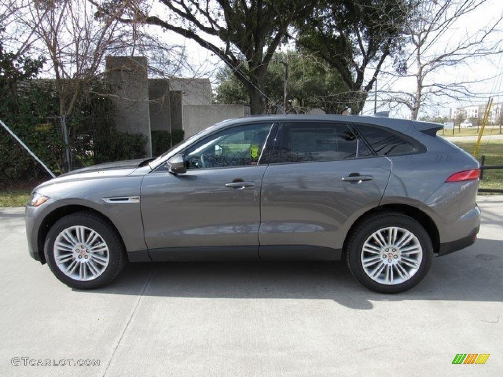 Ammonite Grey 2017 Jaguar F-PACE 35t AWD Premium Exterior Photo #118162152