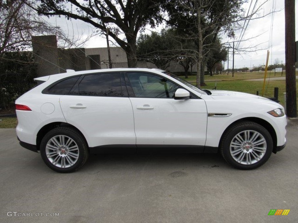Polaris White 2017 Jaguar F-PACE 35t AWD Premium Exterior Photo #118162953