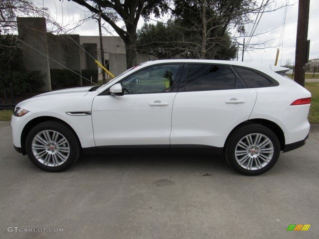 Polaris White 2017 Jaguar F-PACE 35t AWD Premium Exterior Photo #118163050