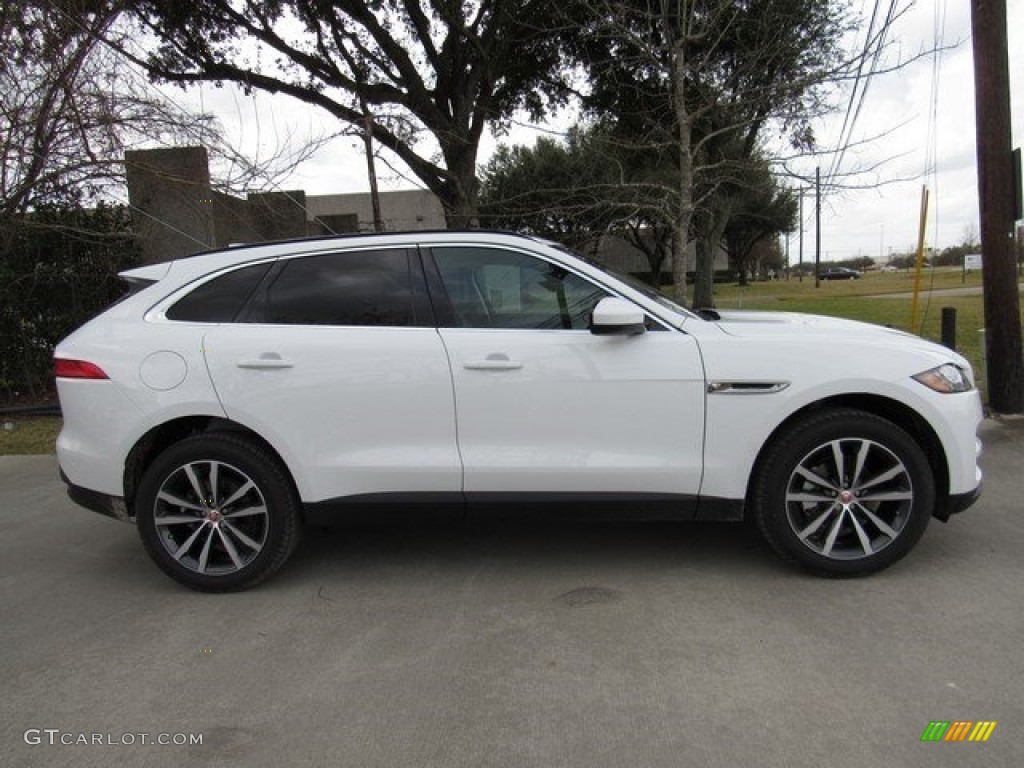 Polaris White 2017 Jaguar F-PACE 20d AWD Prestige Exterior Photo #118163880