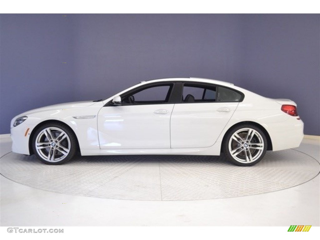 Alpine White 2017 BMW 6 Series 650i Gran Coupe Exterior Photo #118163904