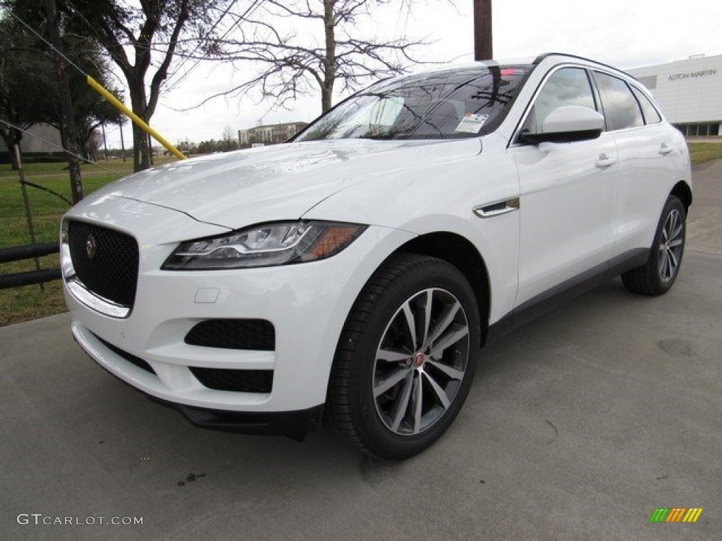 2017 F-PACE 20d AWD Prestige - Polaris White / Jet photo #10