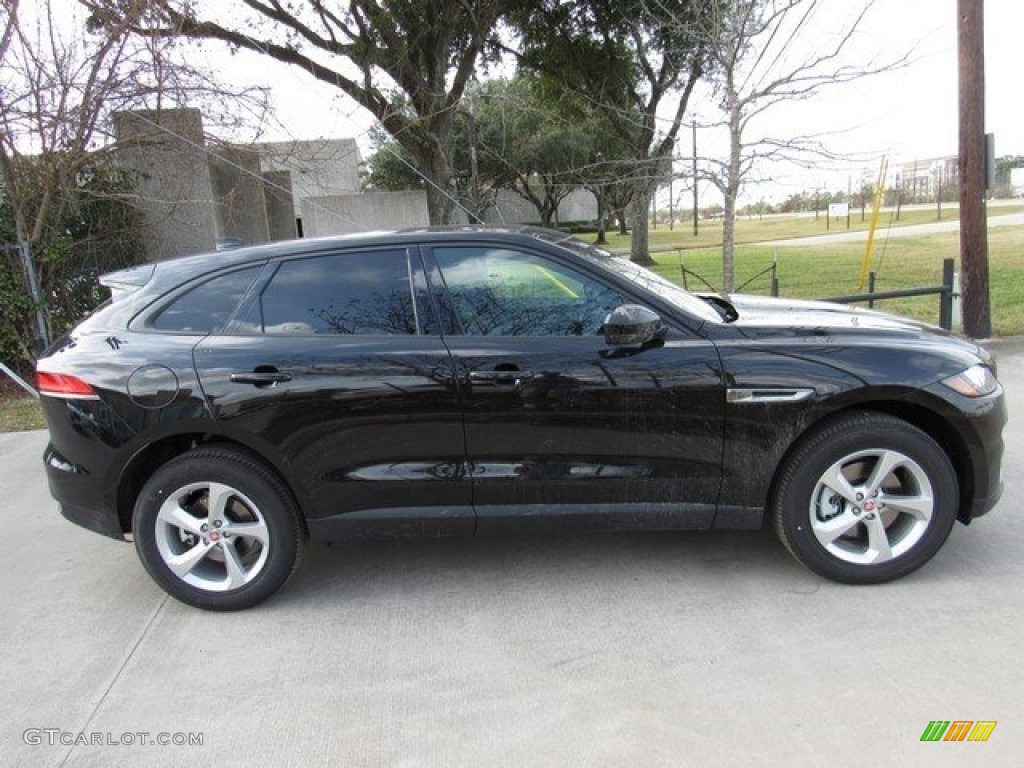 Ultimate Black 2017 Jaguar F-PACE 35t AWD Premium Exterior Photo #118164321