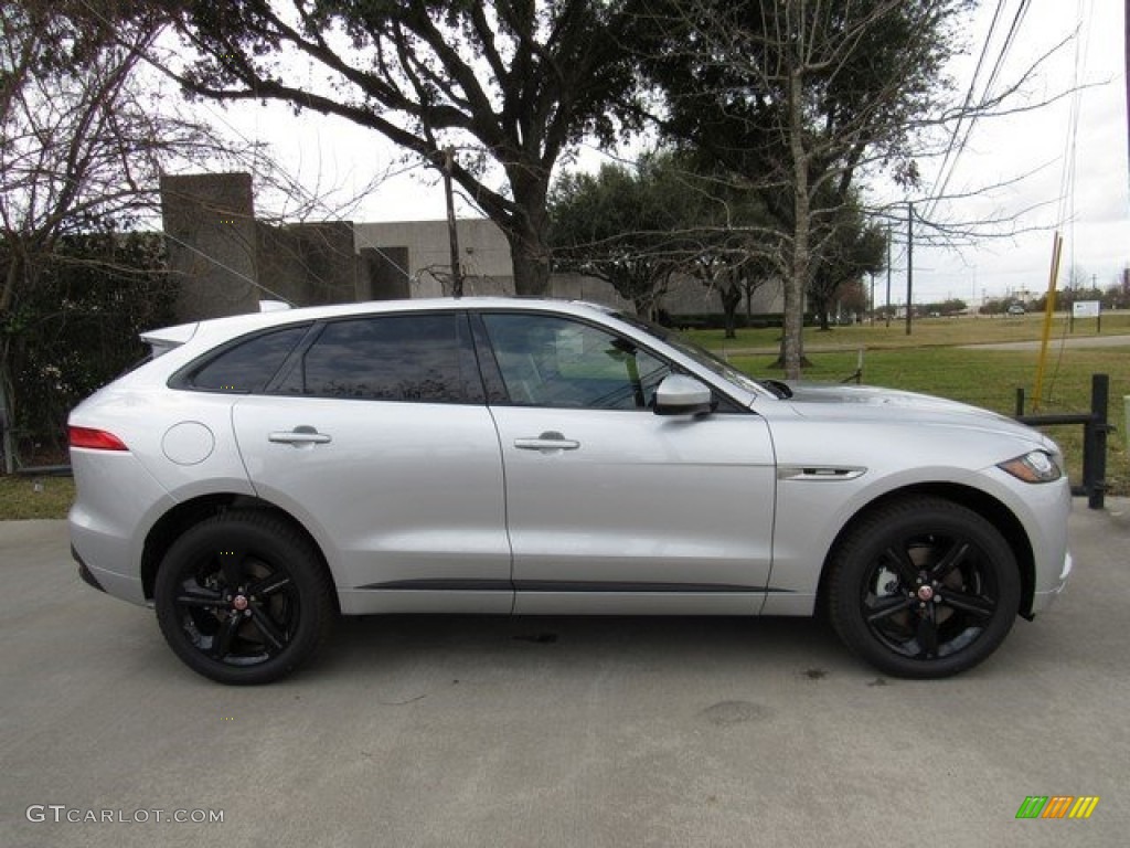 Rodium Silver 2017 Jaguar F-PACE 35t AWD R-Sport Exterior Photo #118165242