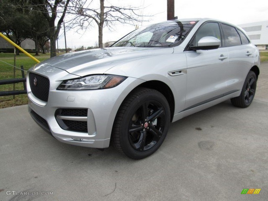 Rodium Silver 2017 Jaguar F-PACE 35t AWD R-Sport Exterior Photo #118165323