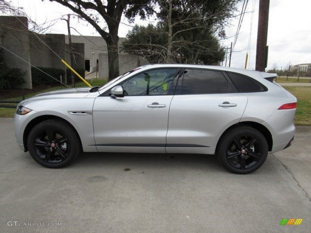 Rodium Silver 2017 Jaguar F-PACE 35t AWD R-Sport Exterior Photo #118165344