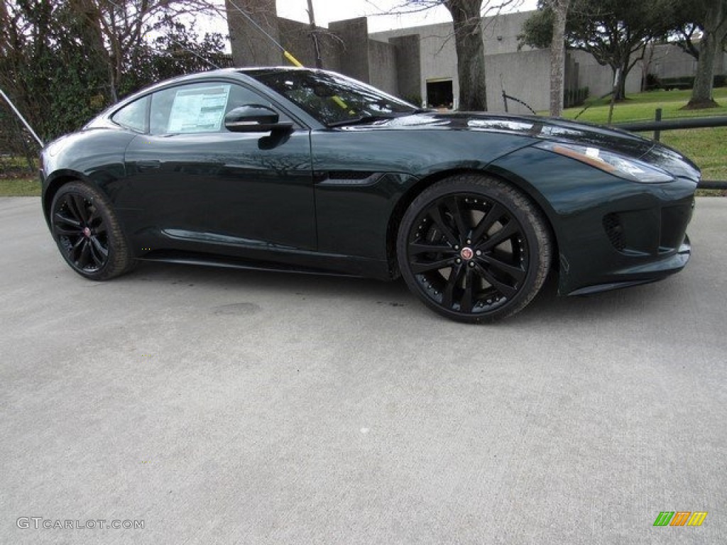 2017 F-TYPE S Coupe - British Racing Green / Jet photo #1