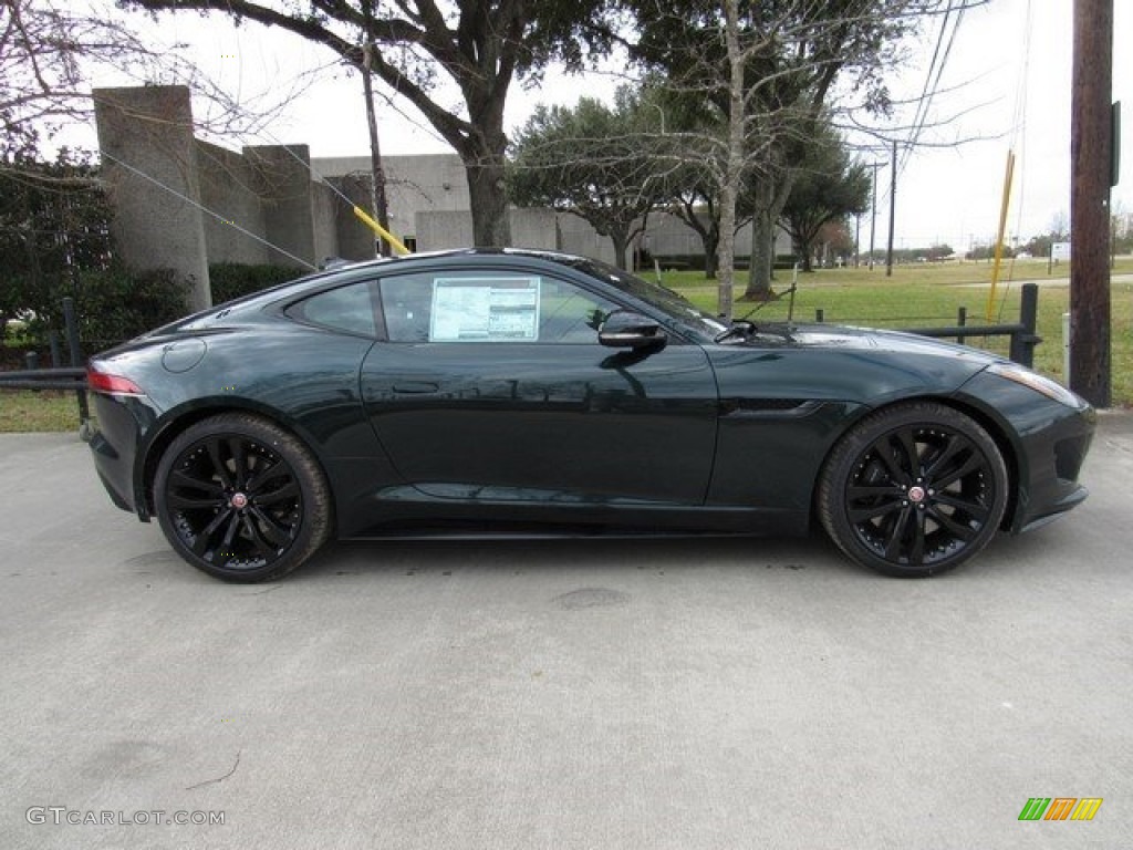 2017 F-TYPE S Coupe - British Racing Green / Jet photo #6