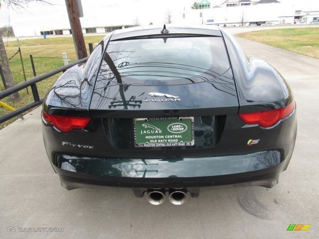 2017 F-TYPE S Coupe - British Racing Green / Jet photo #8