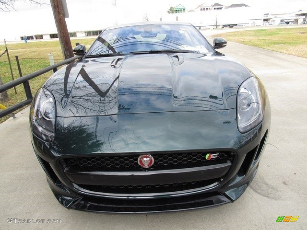 2017 F-TYPE S Coupe - British Racing Green / Jet photo #9