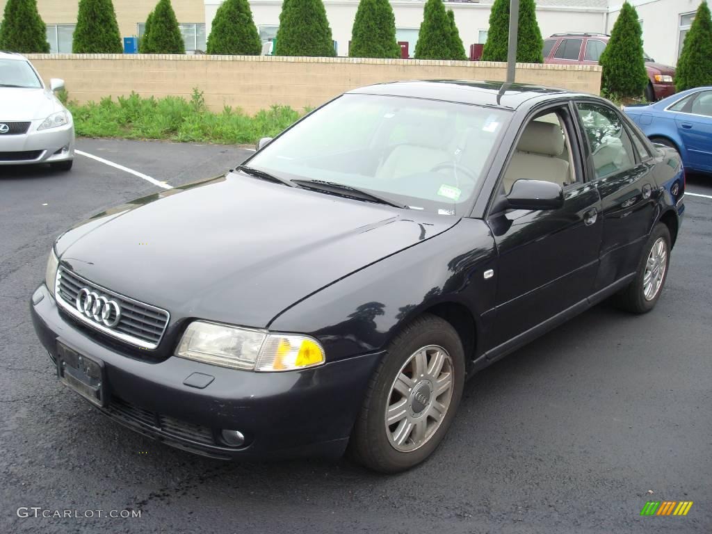 2001 A4 1.8T quattro Sedan - Ebony Pearl Effect / Ecru/Onyx photo #1