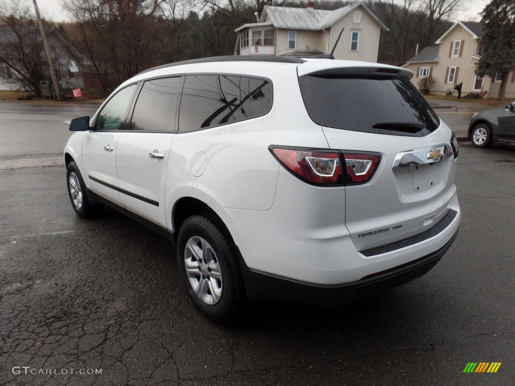 2017 Traverse LS AWD - Summit White / Dark Titanium/Light Titanium photo #6