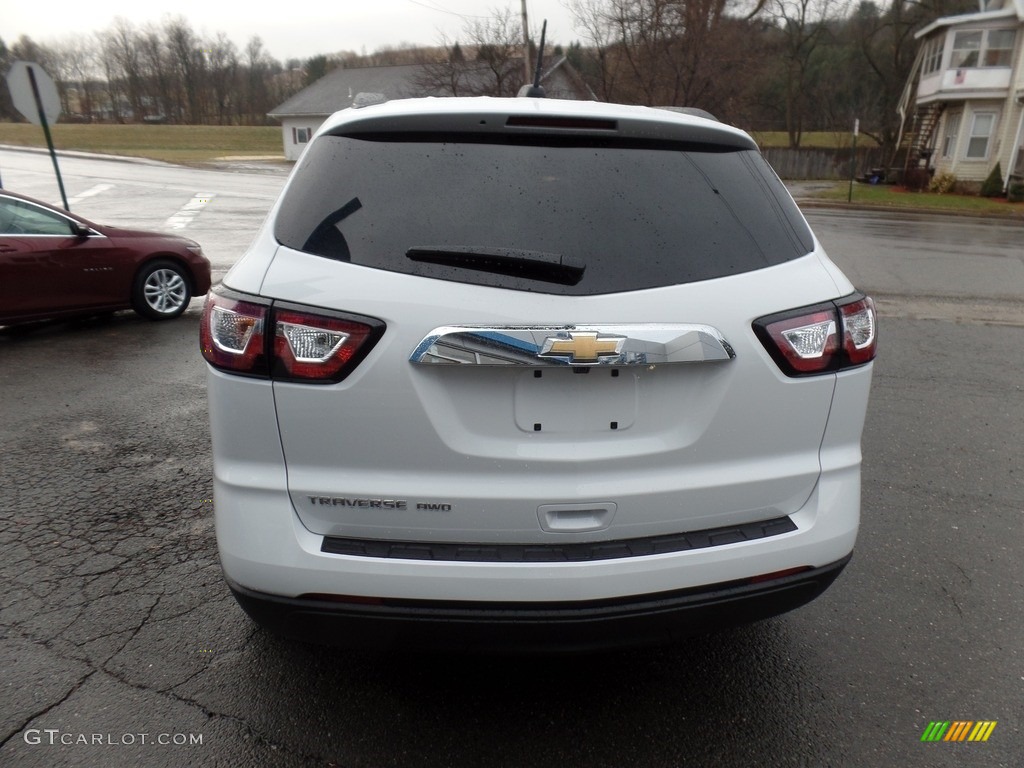 2017 Traverse LS AWD - Summit White / Dark Titanium/Light Titanium photo #7