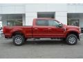 2017 Ruby Red Ford F250 Super Duty XLT Crew Cab 4x4  photo #2