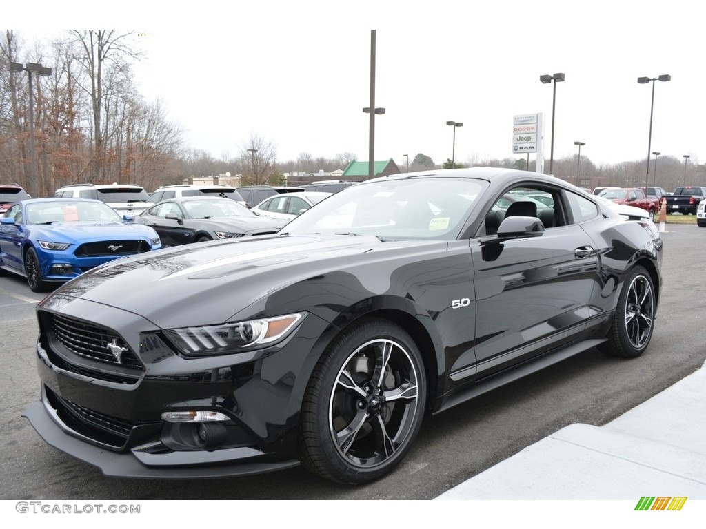 Shadow Black 2017 Ford Mustang GT California Speical Coupe Exterior Photo #118170480