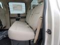 2017 Ford F250 Super Duty Camel Interior Rear Seat Photo