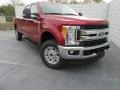 Ruby Red - F350 Super Duty XLT Crew Cab 4x4 Photo No. 1