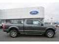 2017 Magnetic Ford F150 XLT SuperCab 4x4  photo #2