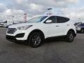 2016 Frost White Pearl Hyundai Santa Fe Sport   photo #1