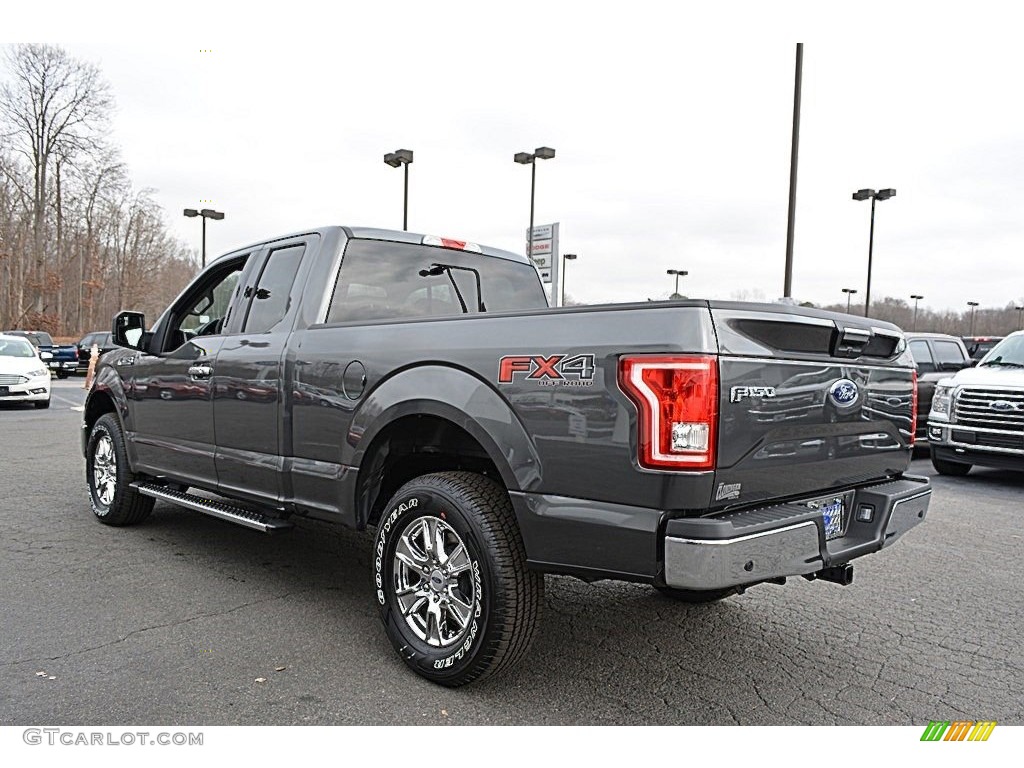 2017 F150 XLT SuperCab 4x4 - Magnetic / Earth Gray photo #23