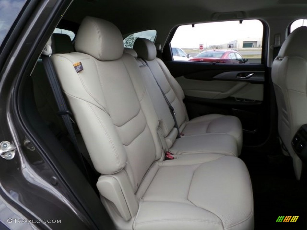 Sand Interior 2016 Mazda CX-9 Touring Photo #118173642