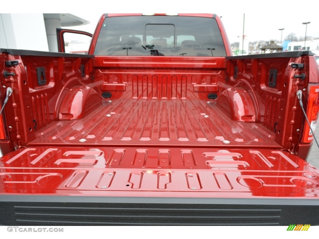 2017 F150 XLT SuperCrew 4x4 - Ruby Red / Earth Gray photo #6