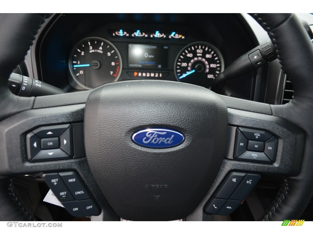 2017 F150 XLT SuperCrew 4x4 - Ruby Red / Earth Gray photo #21