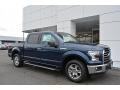 2017 Blue Jeans Ford F150 XLT SuperCrew  photo #1