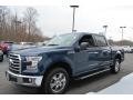 2017 Blue Jeans Ford F150 XLT SuperCrew  photo #3